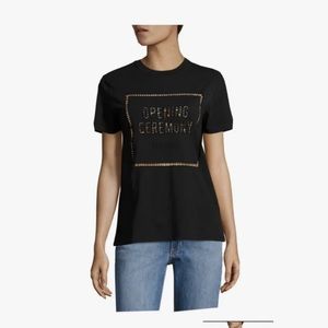 Opening Ceremony black womens tshirt